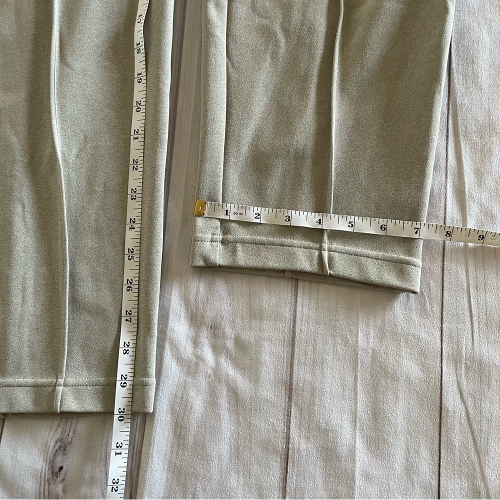 Mondetta Pull on Pintuck Pants Women’s XL Beige Straight Comfort Casual Lounge - Picture 14 of 15